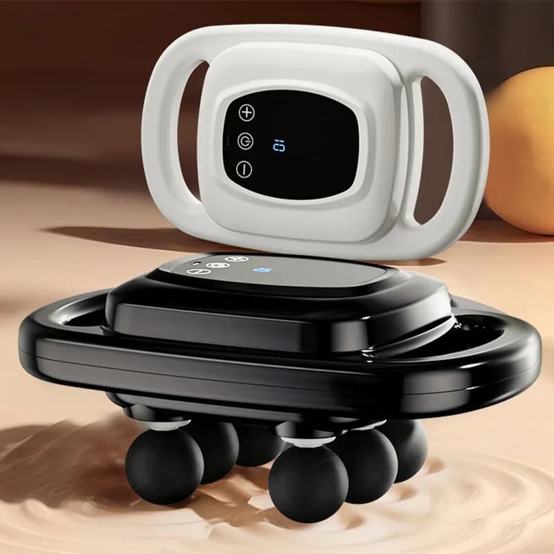 Steady gun massager Six-headed strap gun massager for back, waist, legs, body, shoulder, professional high frequency muscle relaxation
