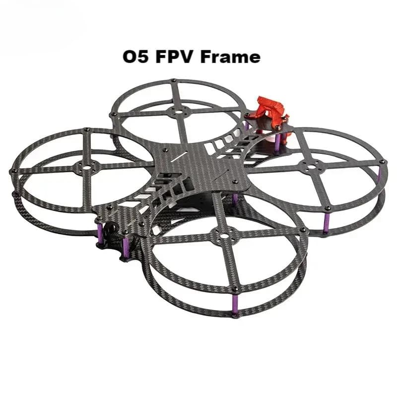 NUOVO kit telaio FPV AOS Cine O5 EVO V1.2 da 5 pollici per drone da corsa FPV fai da te