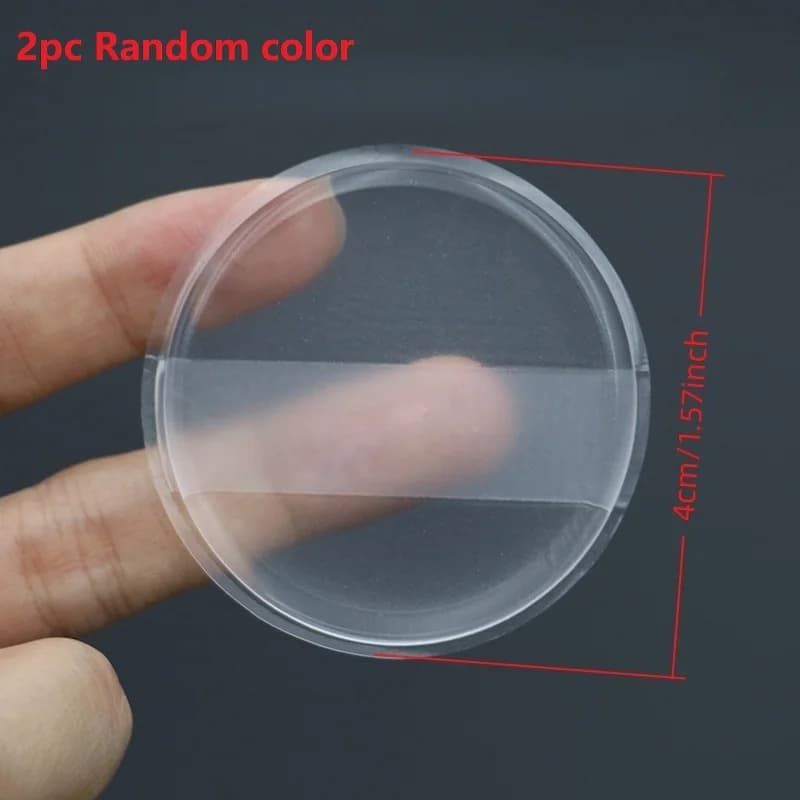 2pc Random color mini Cosmetic Puff Soft Silicone Makeup Blender Sponge Foundation Applicator Smooth BB Cream Beauty