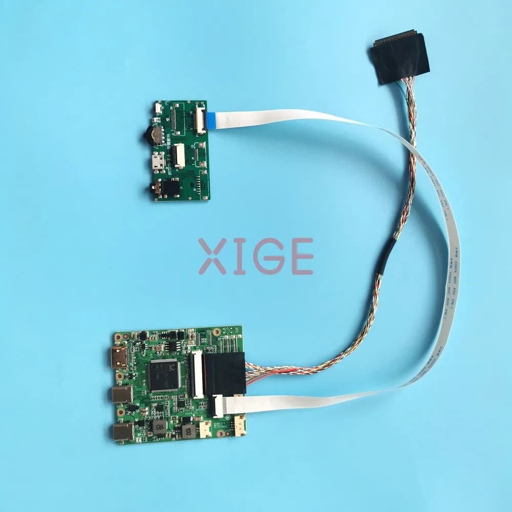Fit LP140WH1(TL)-TLA1/TLC6/TLD6/TLE2 40-Pin LVDS TYPE-C Mini-HDMI 1366*768 Driver Controller Board Kit USB Micro Laptop Monitor