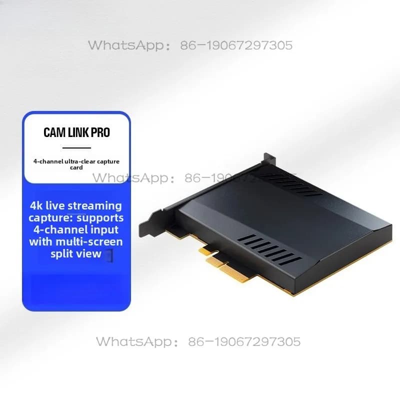 Cam Link Pro SLR Camera Registrazione dal vivo Scheda di acquisizione video multi-camera HDMI a 4 canali