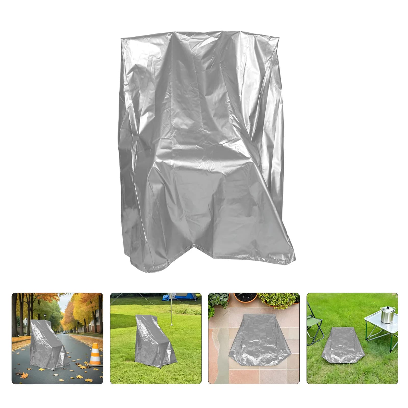 2 Pezzi Copertura Impermeabile Anti-UV per Avvolgitubo da Giardino, per Porta Tubo Autoportante da Esterno 34.6x26x24.8 Pollici, per Patio e Prato