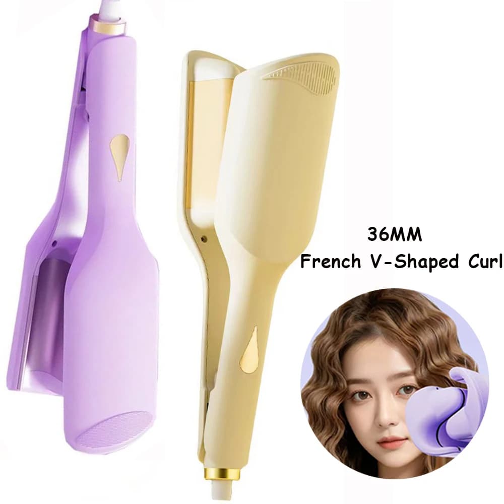 Styler for hair for waves and curls, electric curls, French styling tool, professional curling iron for women, hair accessories, hair curlers