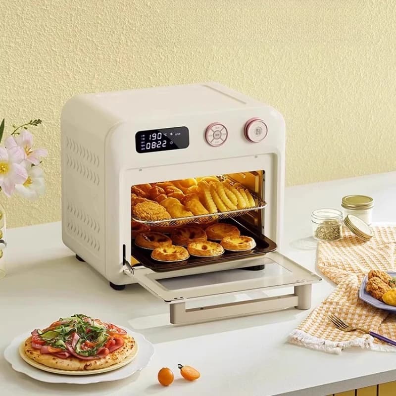 18L air fryer household visual multi function large-capacity intelligent electric fryer oven all in one machine air fryers