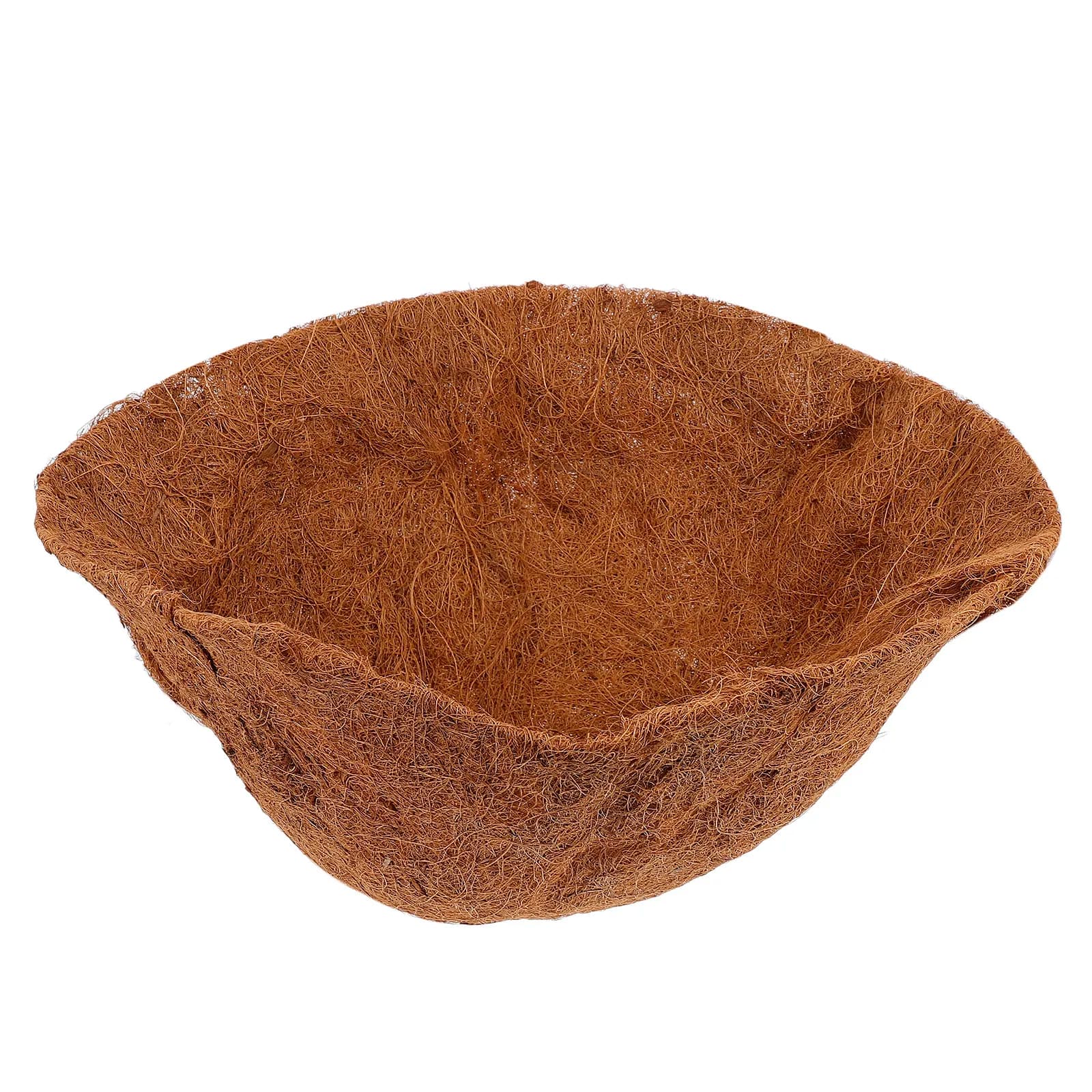 40Cm Half-Ball Coconut Fiber Flowerpot Liner Pad Natural Latex Plant Pot Cushion Breathable Hydrophobic Eco-Friendly for