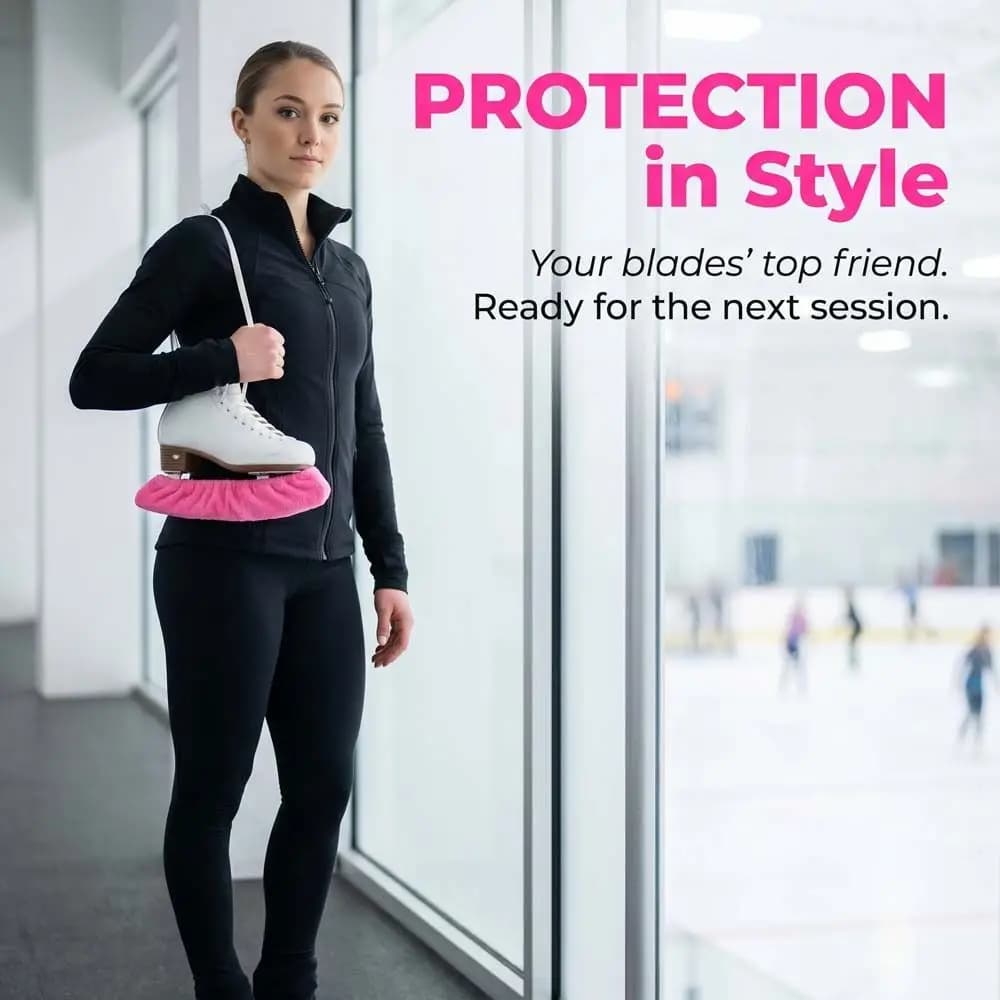 1 pair Soft Protector Ice Skate Shoes Covers Case Breathable Skate Shoes Protector Comfortable Hockey Skates