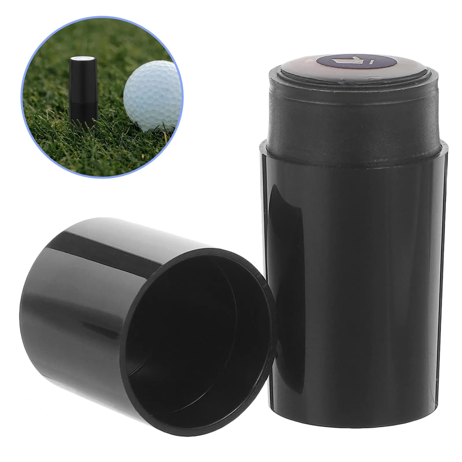 Timbro per Palline da Golf Riutilizzabile, Design Compatto e Portatile, Strumento per Marcatura Liscia delle Palline da Golf, Creativo per Scrapbooking e Golf