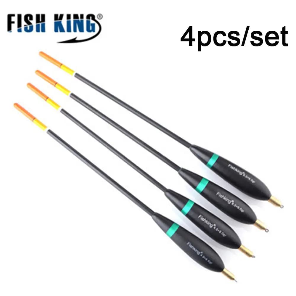 4 pz/lotto peso coda Bobber galleggianti da pesca legno di paulonia galleggianti da pesca 8g-10g 24cm-26cm galleggiante strumento per la pesca alla carpa