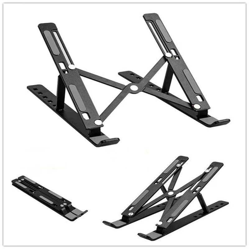 Supporto per laptop pieghevole Supporto per staffa per notebook portatile regolabile ABSA Base di supporto Supporto in ABS per accessori MacBook Air Pro Conveniente