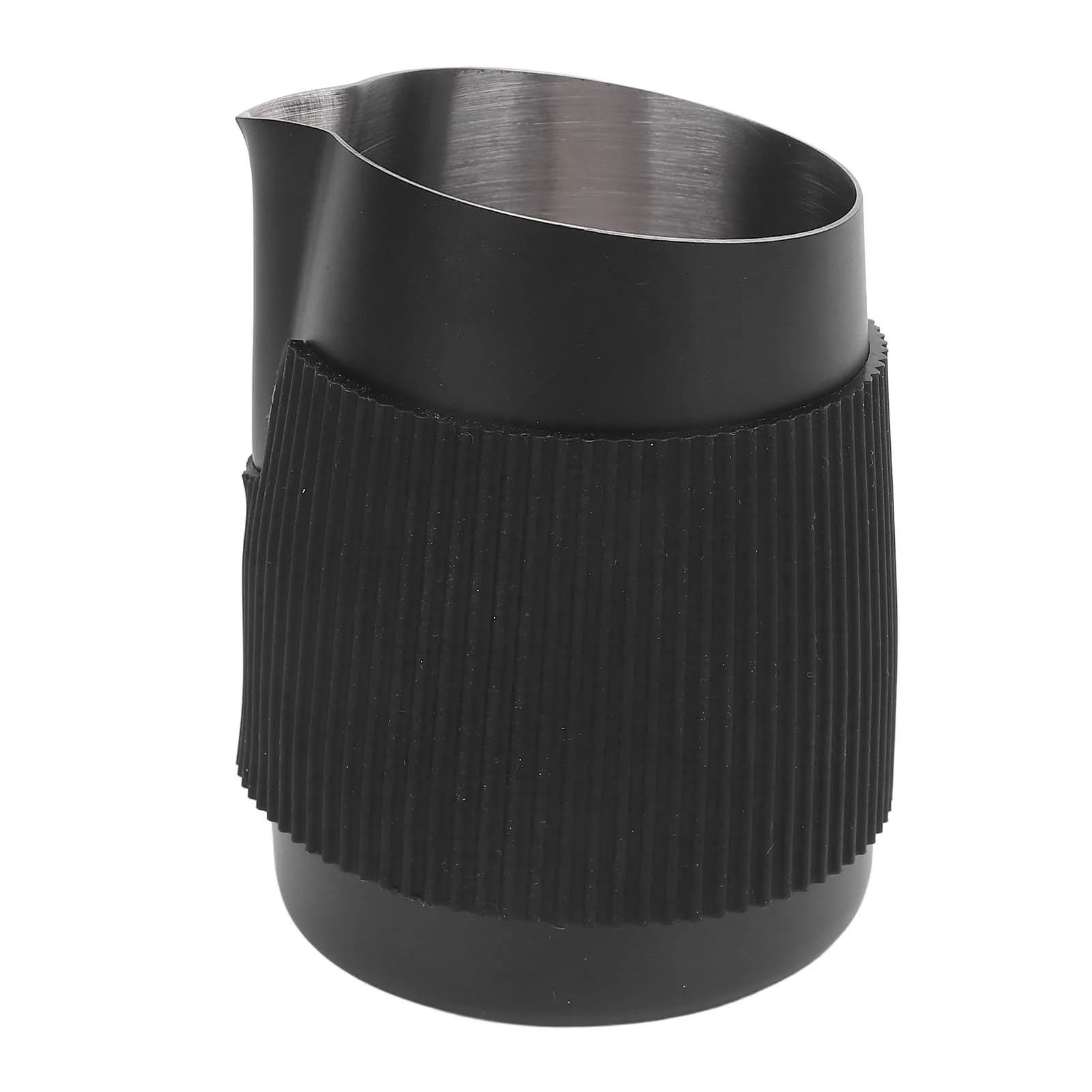 Milk Frothing Pitcher Stainless Steel 420ml with Scale Prevent Scalding Easy Cleanup Milk Frother Cup For Coffee Shop