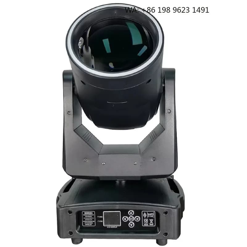 300W High Sharp Moving Head Beam Light Strobe Effect Stage Lamp DMX Control for Dance Hall Nightclub DJ Stage