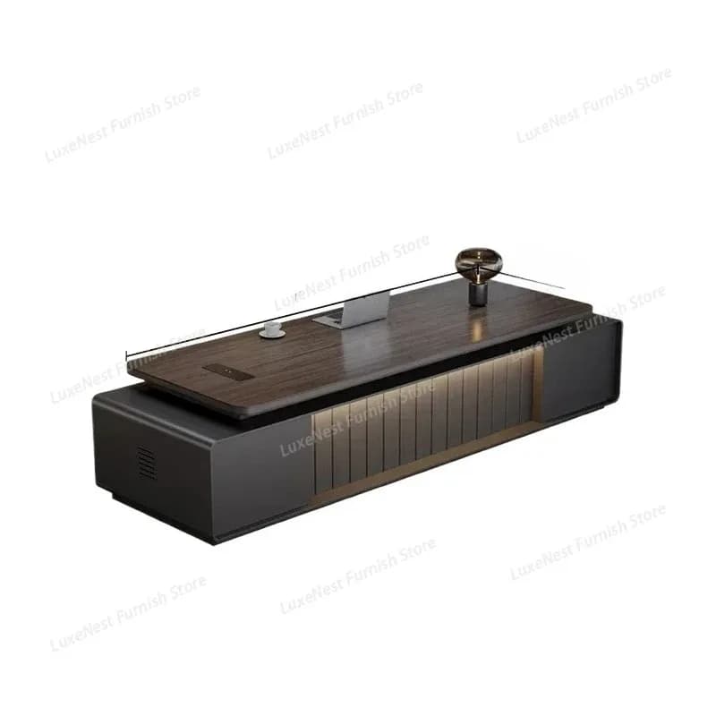 Scrivania da ufficio moderna e creativa, organizer europeo, design di lusso leggero, scrivanie per computer disponibili in magazzino, mobili per scrivania da segretaria