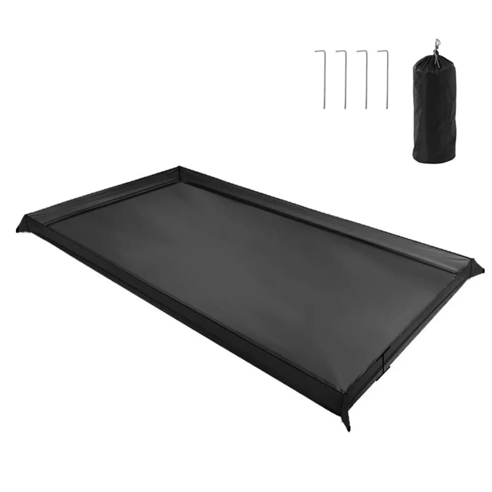 Multifunzione Tenda Impronta 210D Oxford Panno Vasca da bagno Panno da pavimento 4000mm Foglio di terra impermeabile Tarps Attrezzi da campeggio all'aperto