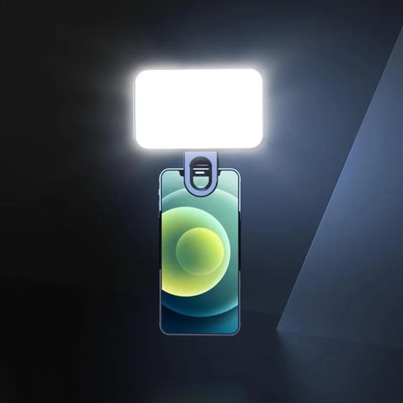 Mini LED Selfie Light 3 Mode Color Adjustable Brightness for iPad Mobile Phone Laptop Flash Fill Video Photography Lamp