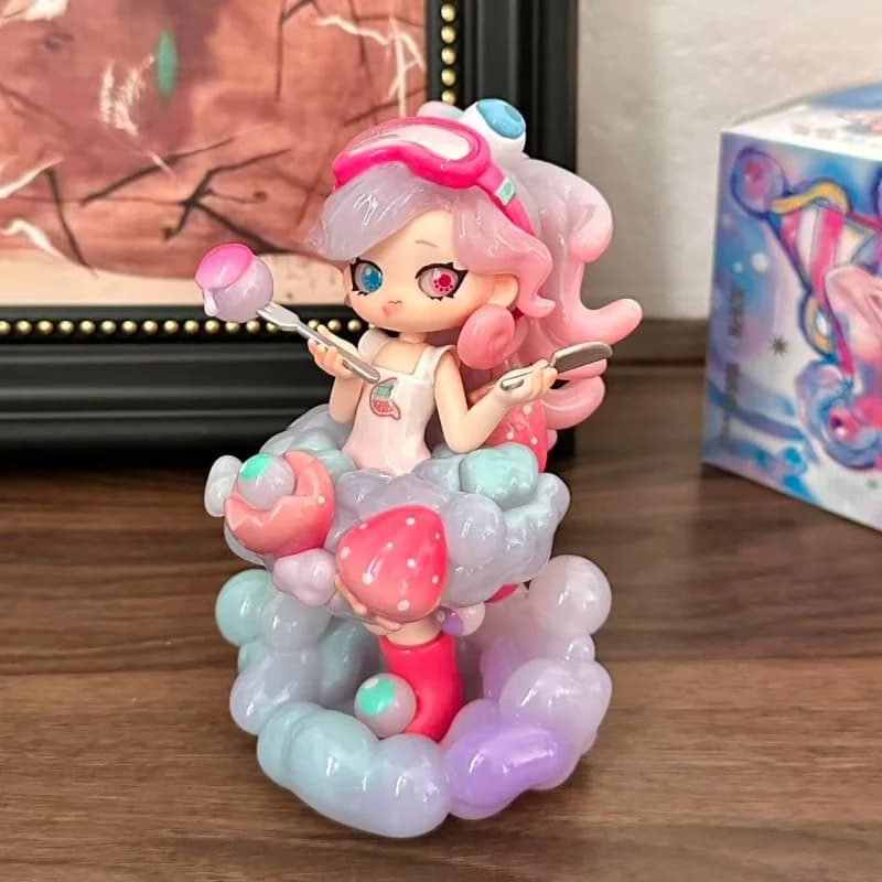 Hot Genuino Memimo Strange Dreams Serie Kawaii Blind Box Action Figure - Mistero Anime Doll Giocattoli da collezione per il regalo alla moda