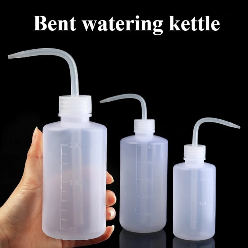 150/250 / 500mL Water Beak Pouring Kettle Tool Succulents Plant Flower Watering Can Squeeze Bottles with Gardening Tools Garden