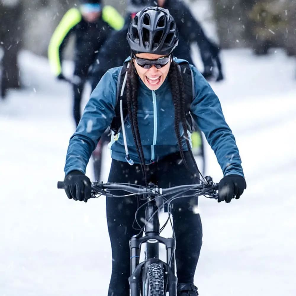 Guanti da cinque dita alla moda con dita intere Guanti in pile sottili antivento stile coreano Guanti da ciclismo morbidi e caldi all'aperto