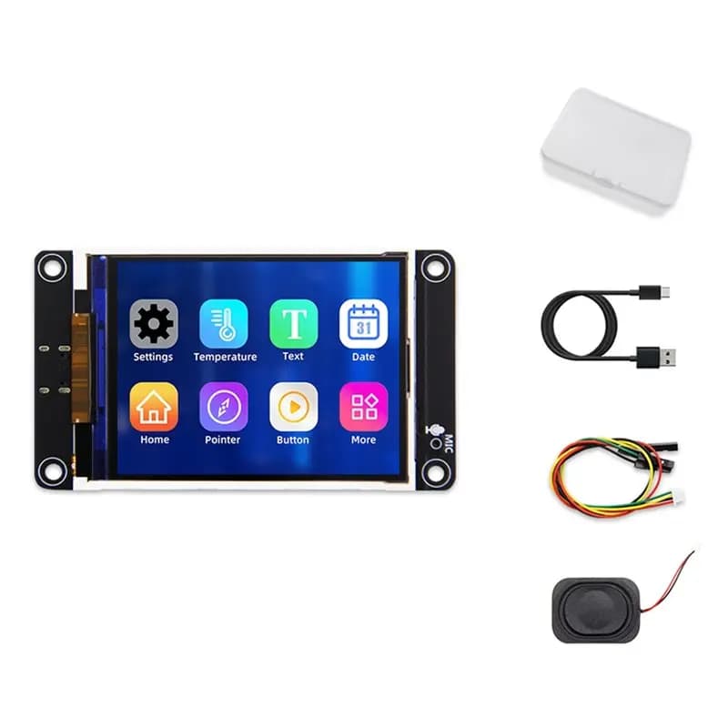 A08E-ESP32-S3 AI Chat Robot Development Board 2.8Inch LCD Wifi Bluetooth TFT Screen With Speaker For Deepseek Xiaozhi