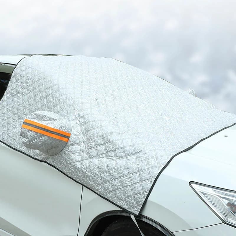 Copertura invernale per parabrezza per auto Parabrezza Coperture anteriori Anti neve Gelo Scudo per il ghiaccio Parasole Protezione antipolvere Tappetino solare termico Parabrezza