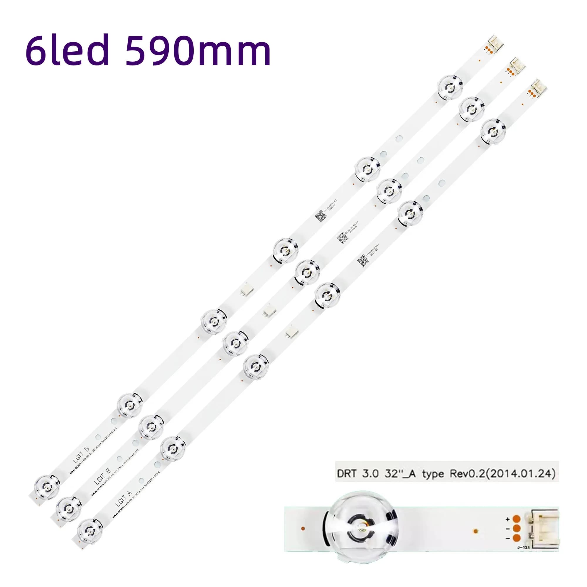 Striscia di retroilluminazione a LED per innotek drt 3.0 32 32MB25VQ 32lb561v 32lb580b 32lb561u 32lb5610 6916l-1974A 6916l-1981A 6916l-2223A