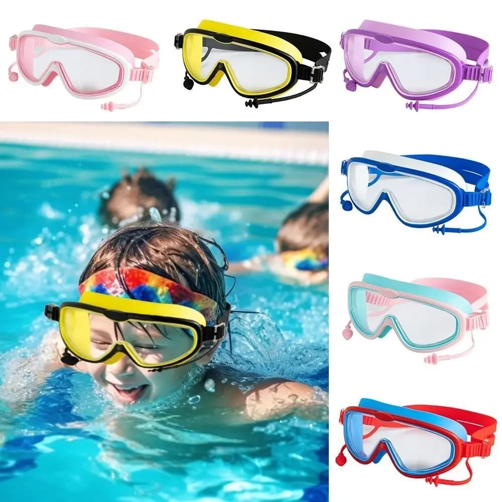 Fashionable anti-fog children's swimwear Eyeglasses with large frame High-definition unisex children's eyeglasses