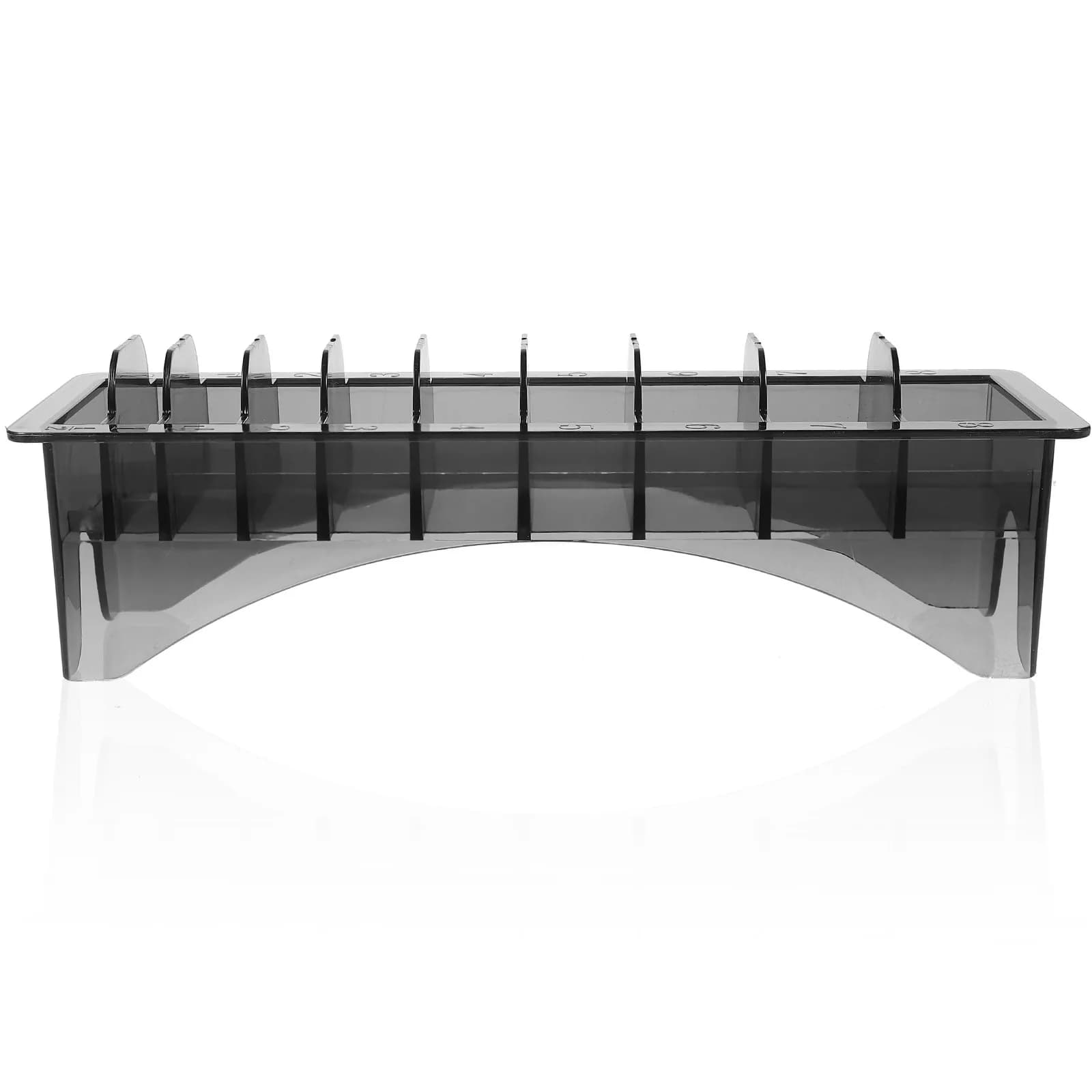 Barber Supplies Clipper Comb Holder Plastic Guide Comb Storage Box Simple Structure Not Easy to Deform Professional Hair Tools