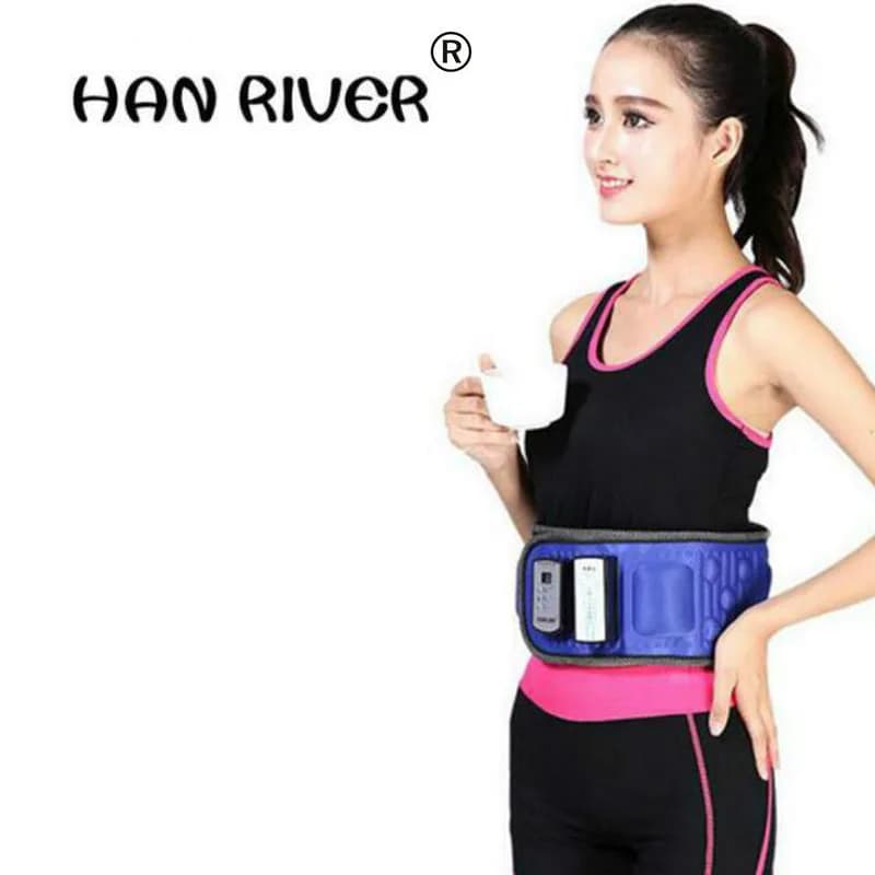 Belt with power plate to reduce fat, male slim waist, belly, belly, lazy artifact, vibration, home fitness equipment to lose weight