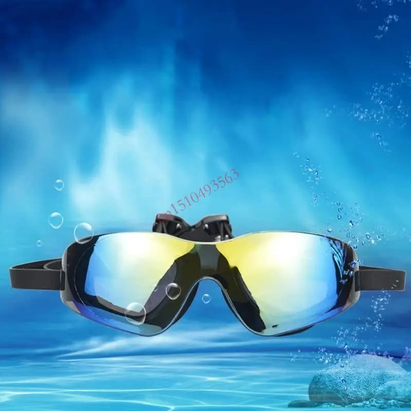 Occhialini da nuoto Occhialini da nuoto antiappannamento Anti-UV in silicone Donne adulte Uomini Regali 448C