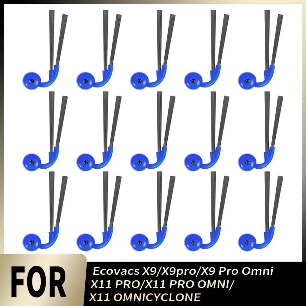 Spazzole Laterali per Pulizia Bordi, Ricambi per Aspirapolvere Ecovacs Deebot X9, X9 Pro, X9 Pro Omni, X11 PRO, X11 PRO OMNI, X11 OMNICYCLONE