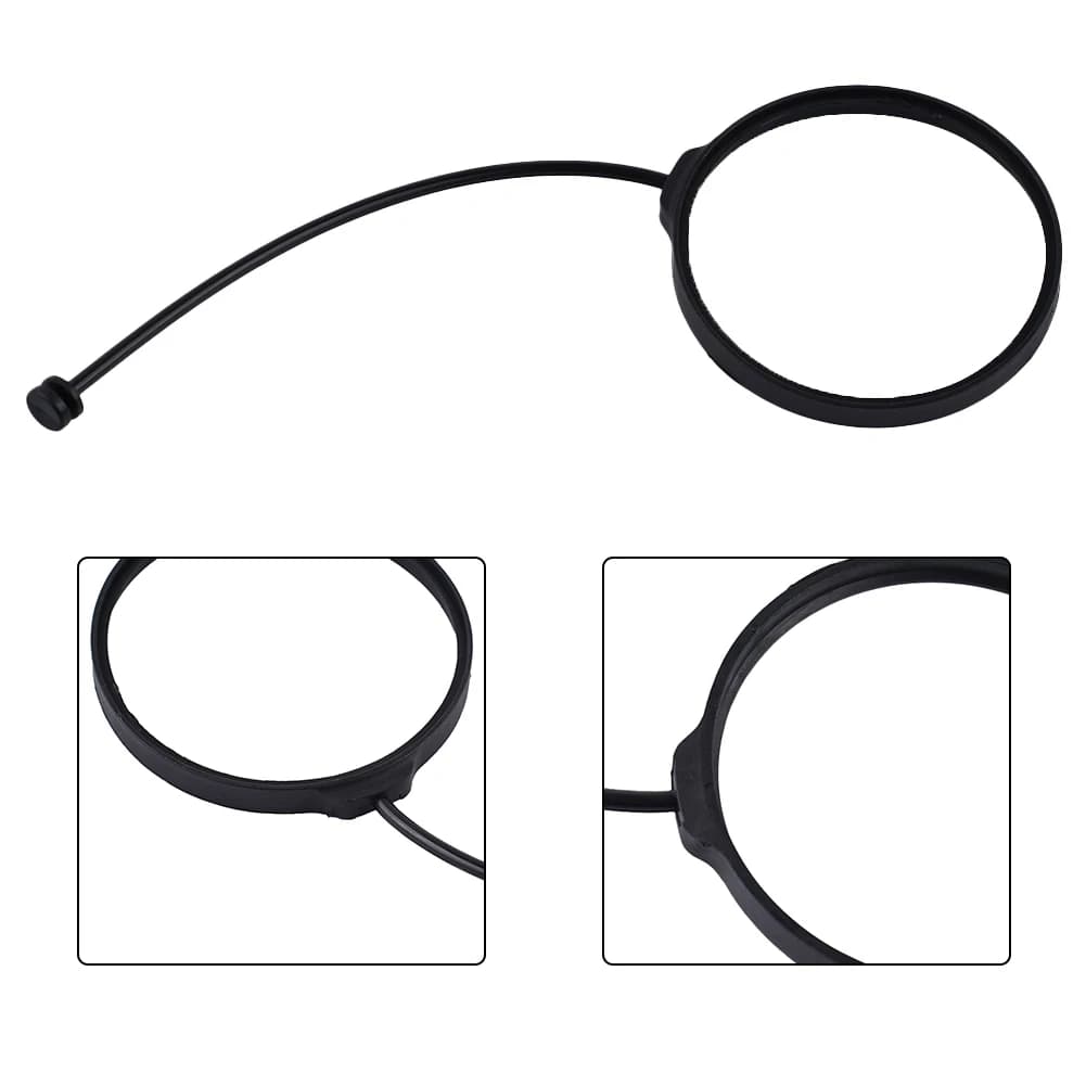1 pz tappo serbatoio Gas fascia 1 pz cavo Tether Ring per BMW 1 3 5 serie Mini Fuel Gas Fille alta affidabilità. NBR nuovo