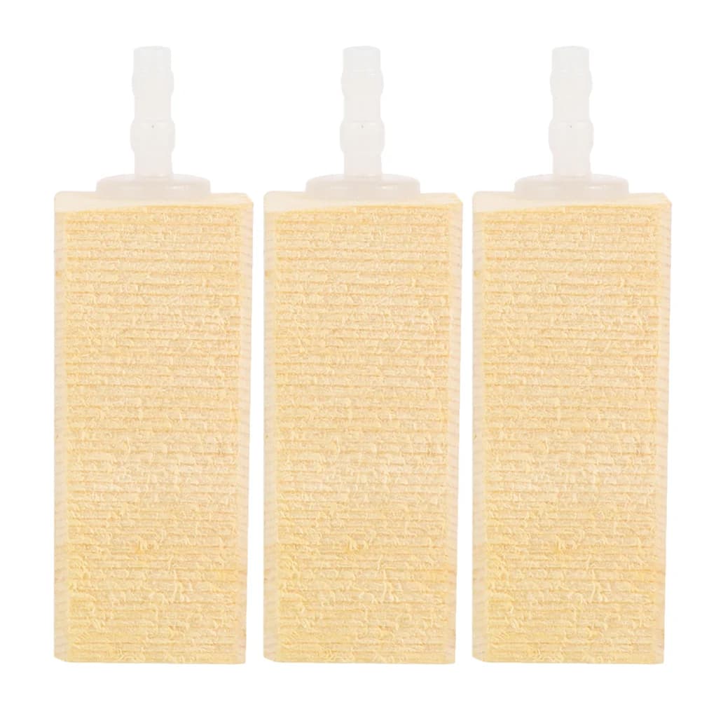 3 pezzi raccordi aria accessori pompa skimmer proteico gorgogliatore di legno lo strumento diffusore di pietra acquario nano