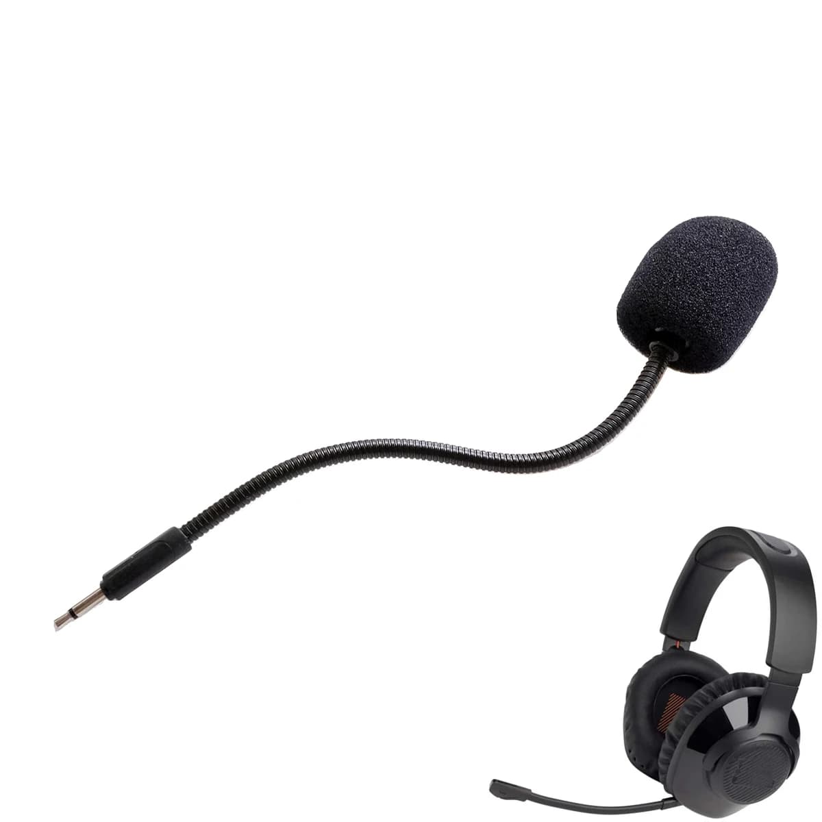 Replacement Play Microphone for JBL Quantum 100 350 400 PS4 Pro PS5 Xbox One X Computer PC Microphone Boom