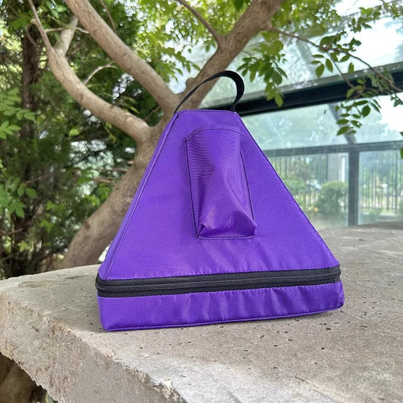 Professional Pyramids Singing Bowl Bags Meditation Healing Pyramids Bag Energy Pyramid Bags Portable Musical Instrument Parts