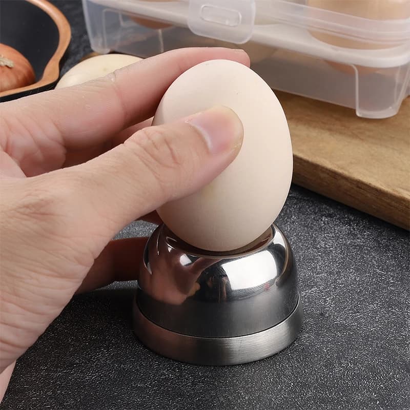 【Egg Piercer For Eggs Stainless Steel Needle Egg Punch Eggs Hole Puncher For Easy Peeling】