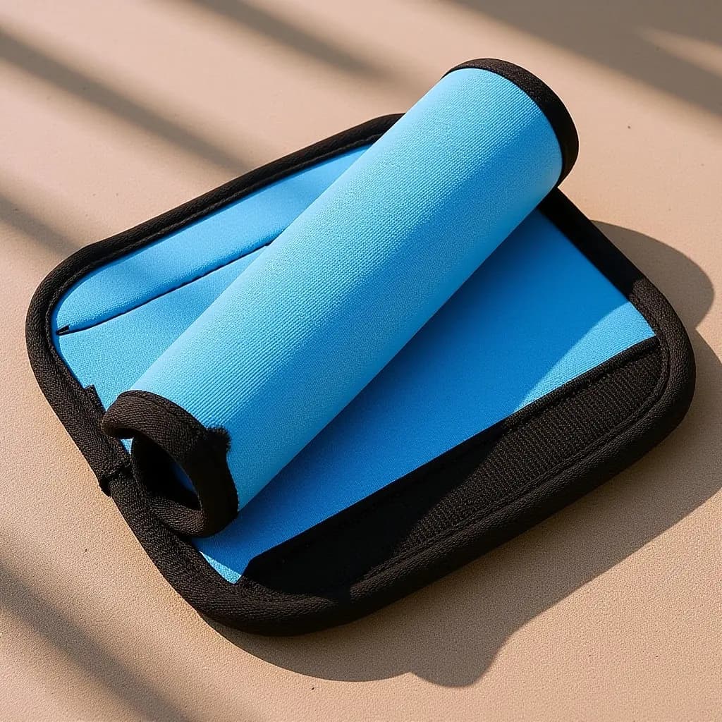 Set di 2 Coperture Antiscivolo Staccabili per Bilanciere, Accessorio Versatile per Fitness, Coperture per Maniglie di Trazioni e Manubri