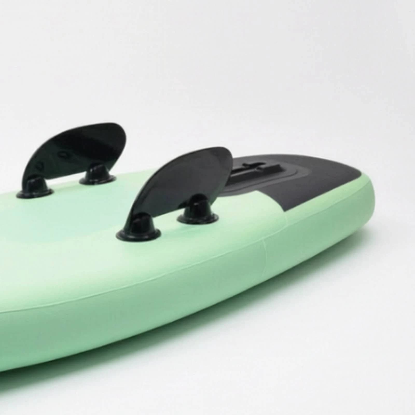 2 Pieces Snap-in Fin Improved Tracking Side Fin Hassle-Effortless Stabilizing for Paddleboarders, Paddle Boarding, Kayaking