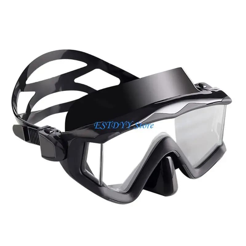 G6DE Maschera subacquea Maschera subacquea Maschera pesca subacquea Apnea Maschera subacquea Vetro da immersione
