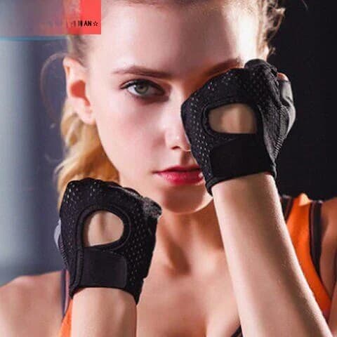 Fitness Yoga Gloves Men's Half Finger Thin Breathable Outdoor Cycling Bicycle Summer Anti-Slip Training Gym Sport Yoga Gloves