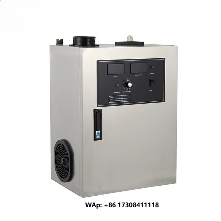 QJOZONE Commercial Kitchen Equipment 50g/h Air Purifier Ceramic Plate Ozone Generator Hotel Waste Gas Treatment Factory Direct