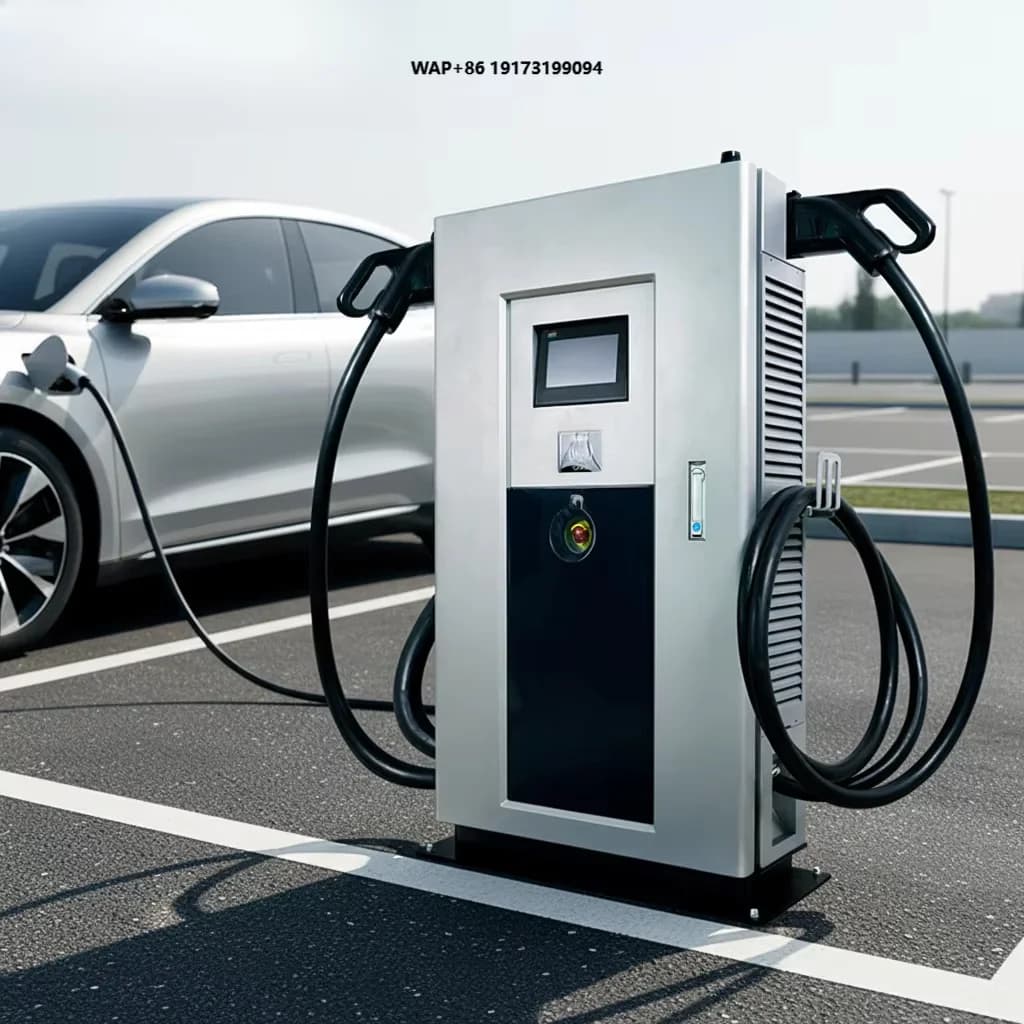 Commercial OCPP2.0 40kW CCS1 NACS CHAdeMO EV Charger Pile Electric Cars DC Charging Station for Model 3