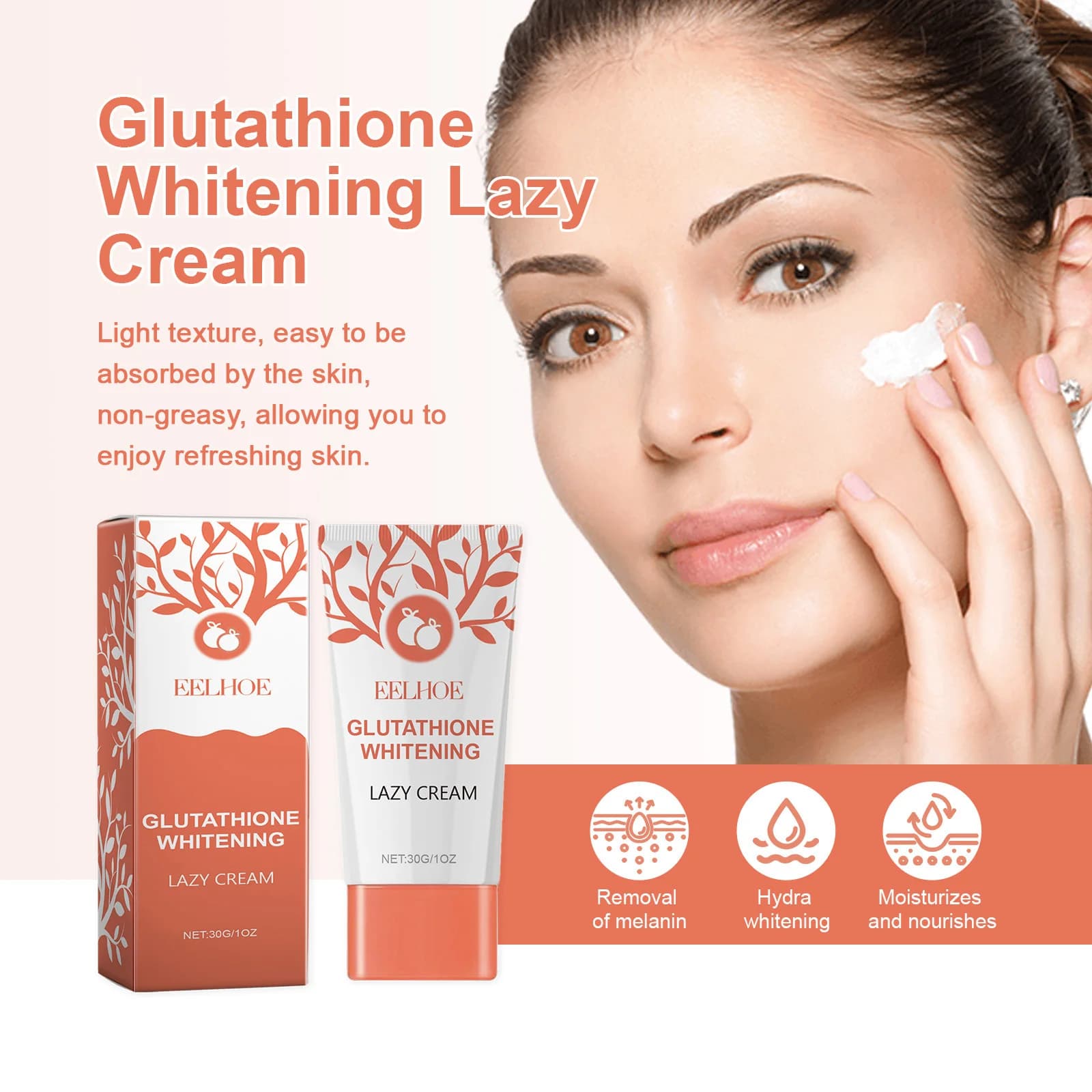 In stock, tear-proof, water-resistant, three-color brow gel for long-lasting coloration. Tear-proof brow colorant.
