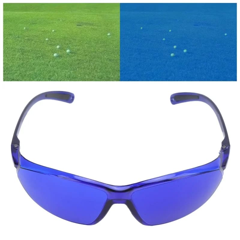 Occhiali Professionali per Trovare Palline da Golf, Lenti per Rilevamento Palline con Panno in Vetro
