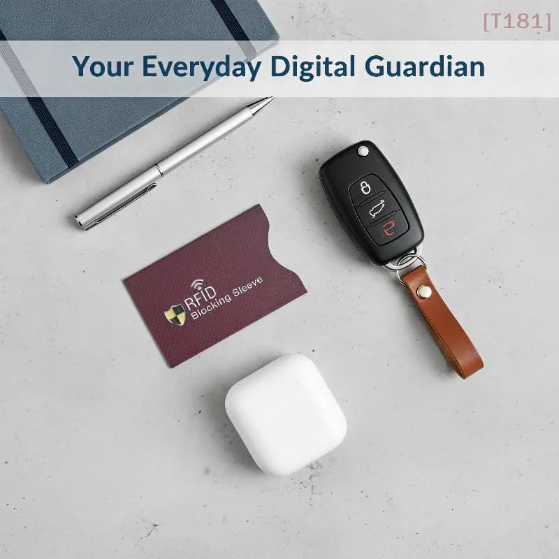 1/10 PCS Aluminum Foil RFID Blocking Card Sleeves Anti Theft Skimming Protection For Credit Cards ID Cards Daily Use Travel
