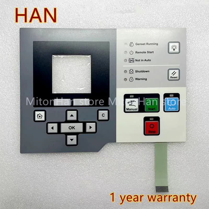 Nuovo Display HMI220 HMI 220 per CUMMINS Power Command, Numero Parte: 0300-6314-01 PN 0300631401, Tastiera a Membrana (1 anno di garanzia)