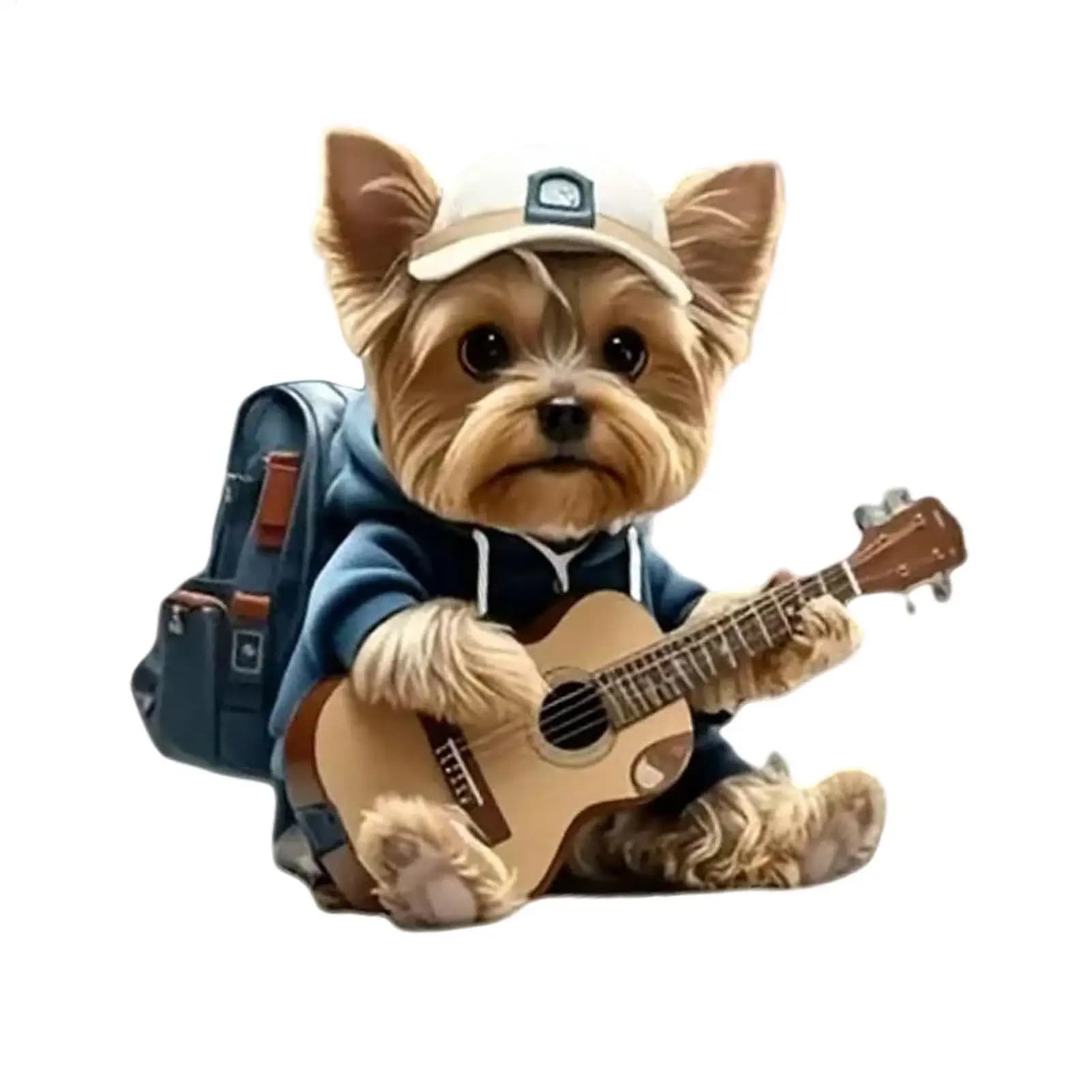 2D Acrylic Solid Scent Diffuser 2D 4 Pieces Cute Dog Shaped Car Fragrance for Workplace Kitchen Home Truck