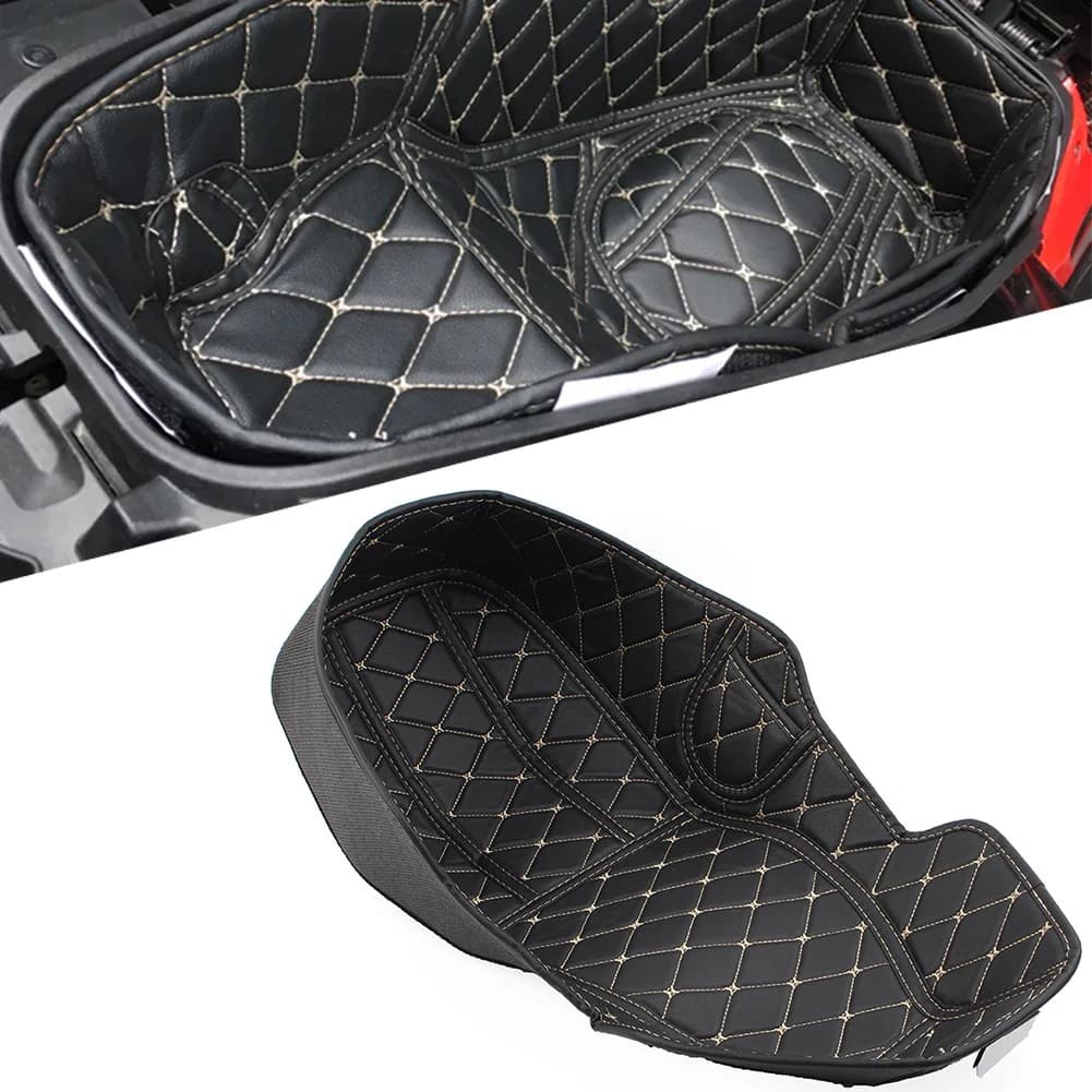 Motorbike Modified Leather Storage Box Seat Storage Bucket Cover Mat blanket For Honda ADV150 2019-2022