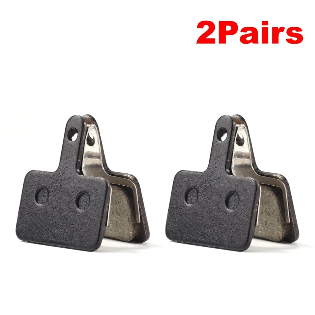 2 paia di pastiglie freno per bicicletta disco in resina per SHIMANO B01S resistente all'usura MTB bici freni idraulici parti B03S B05S