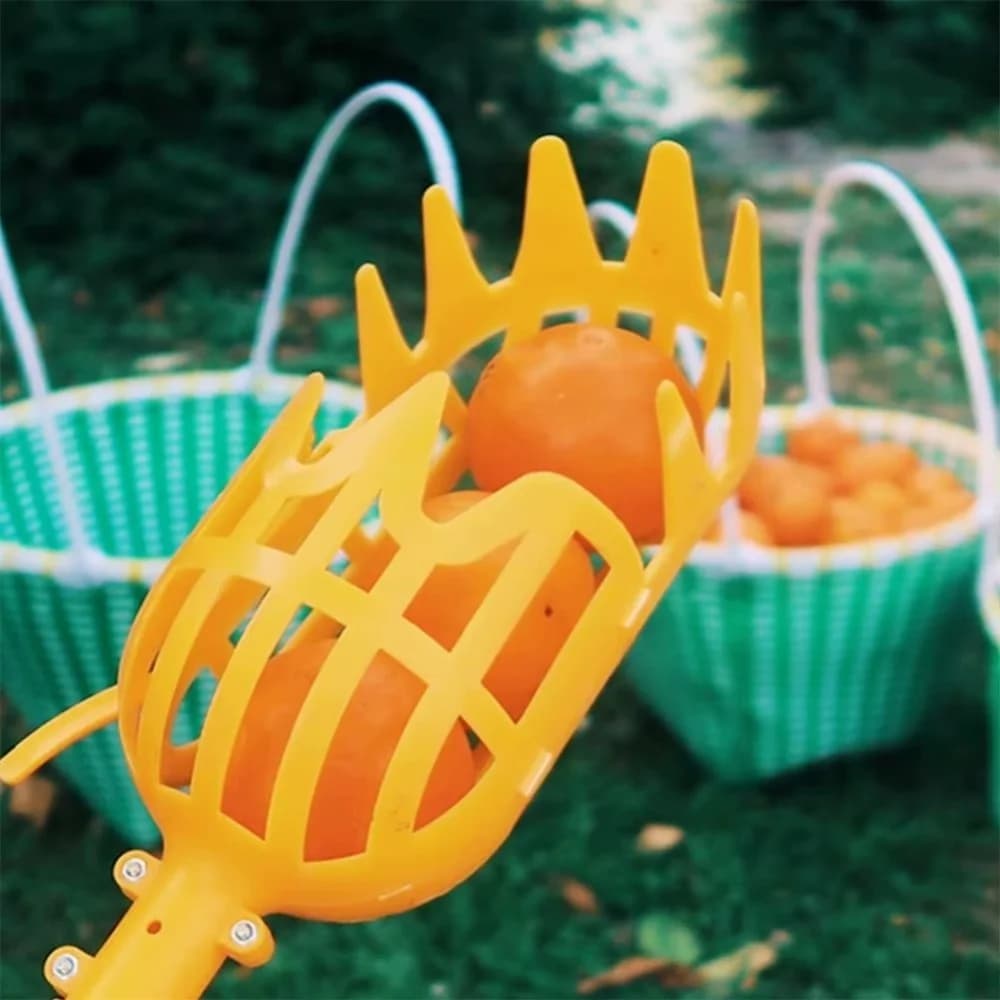 Farm Garden Picking Tools Fruit Catcher Apple Peach Picking Fruit Vegetable Picker Convenient Tool Deep Basket Fruit Picker Head