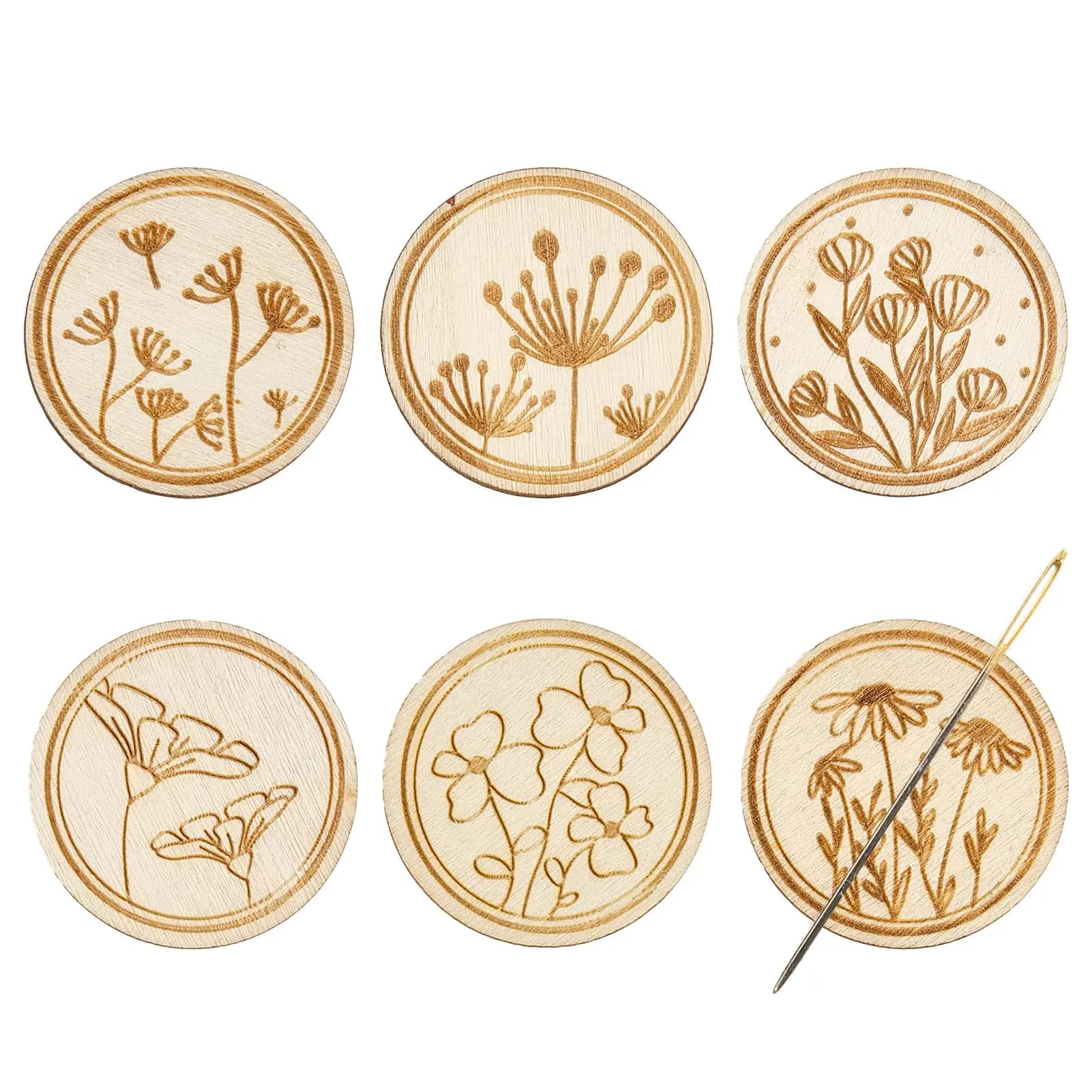 2 pz/set Rotondo Magnete Ago Minder Retro Verniciato Ago Magnetico Nanny Pin Holder Ago Da Ricamo Magnete Spille Titolare per Cucire