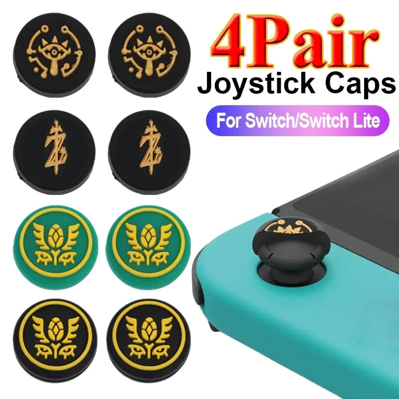 1/4 paia di Cappucci protettivi per joystick per Nintend Switch/Switch Lite Accessori Giochi Console Joystick Copertura protettiva antiscivolo